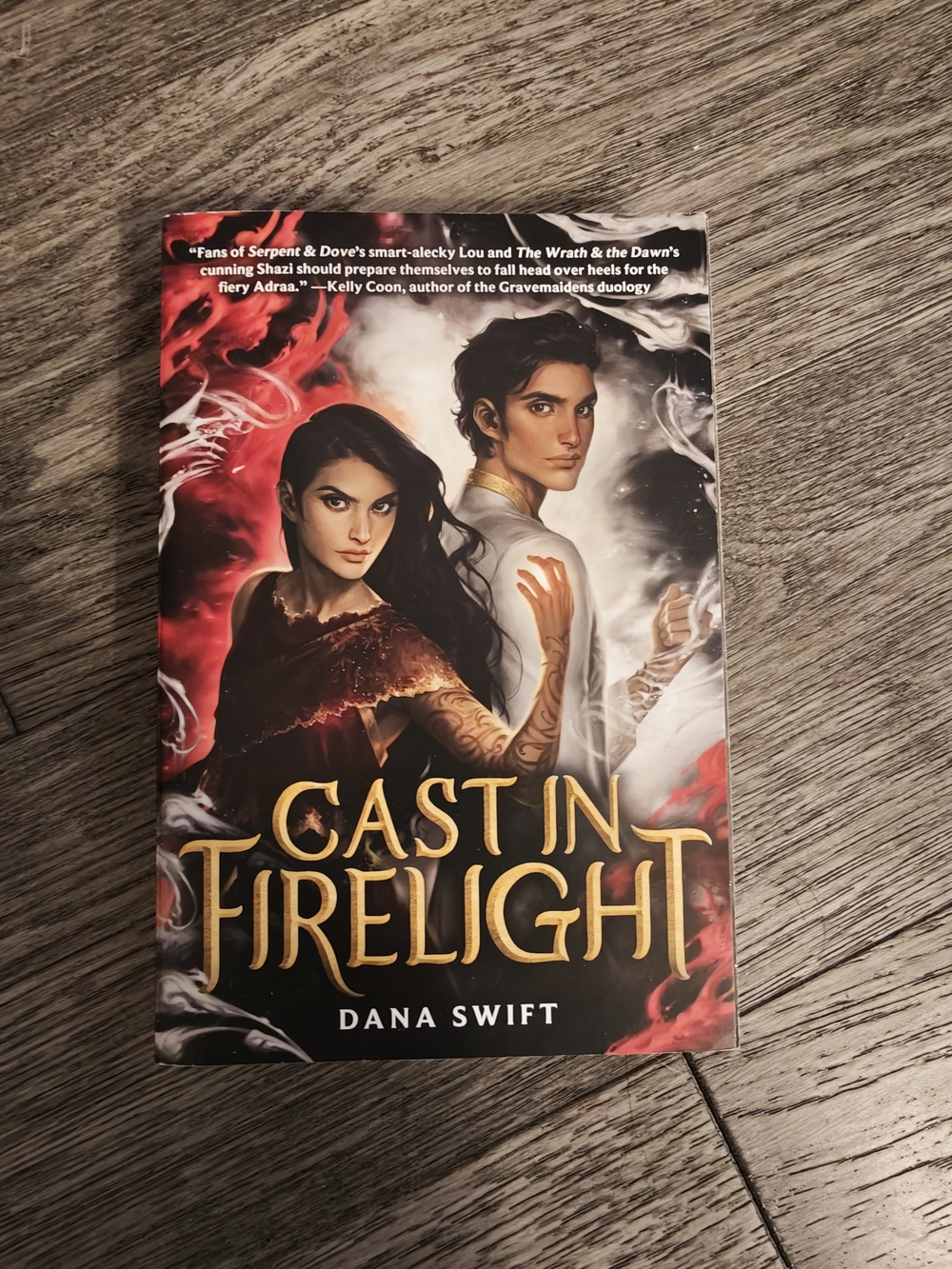 Cast in Firelight book by Dana Swift